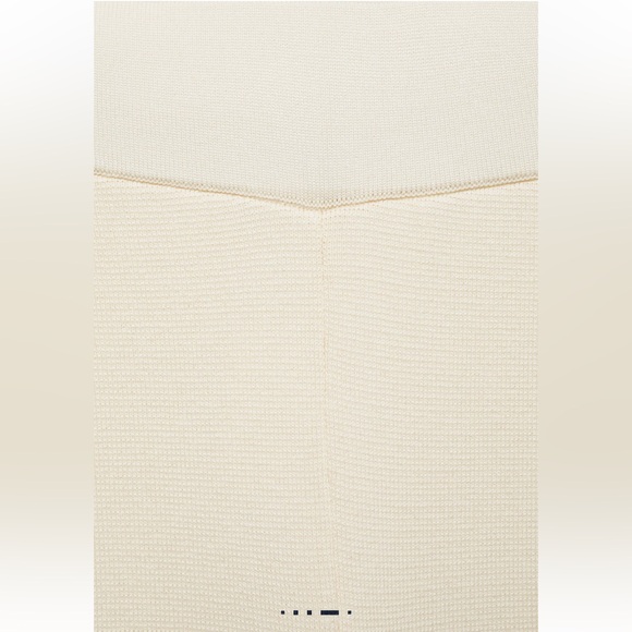 Mango Striped Knitted Cream Trousers, new with tags - Picture 5 of 8